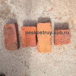 Пескоструйная очистка кирпича