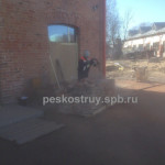 Пескоструйная очистка кирпича